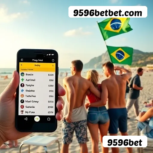 Tela login 9596bet